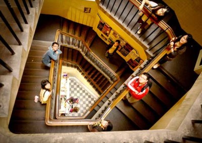 Edinburgh Backpackers Stairway