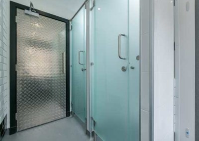 Code Hostel showers