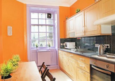 Cowgate apartment kitchen