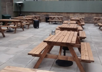 Cowgate outside patio