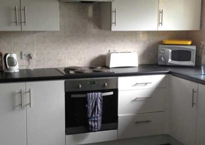 Falkirk Hostel guest kitchen
