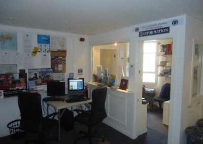 Haggis Hostel reception