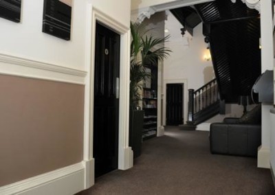 west end hotel lobby