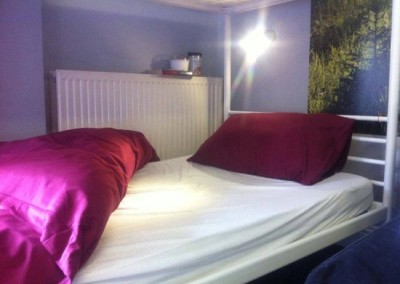 Malones hostel bottom bunk
