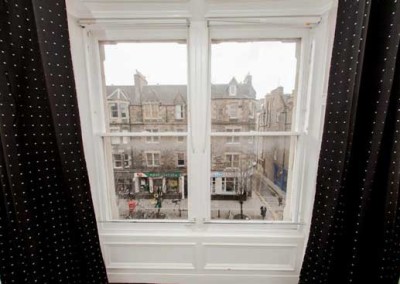 Malones hostel view
