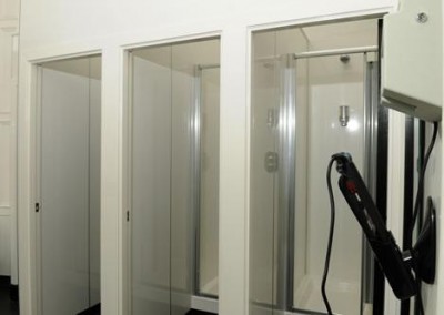 west end hotel communal shower